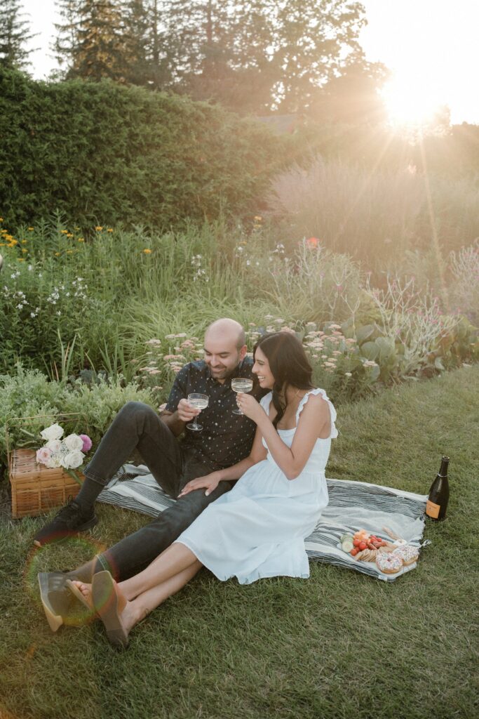 Ornamental Gardens Ottawa Nature Engagement Shoot Photography