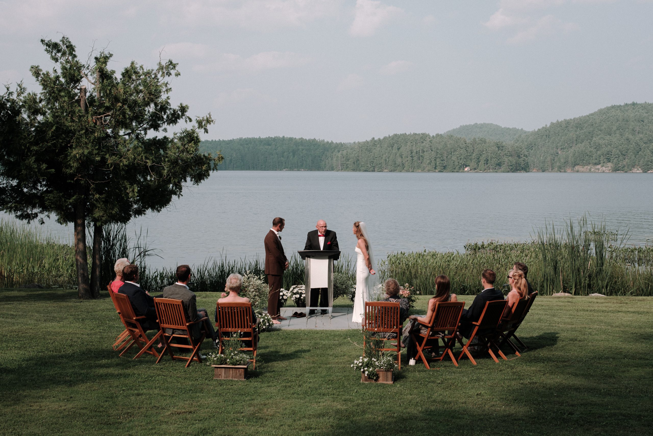 Timeless Micro-Wedding Photography in Cottage Country