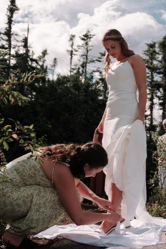 Quebec Elopement Photography in Charlevoix