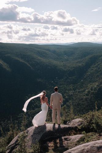 Quebec Elopement Photography in Charlevoix