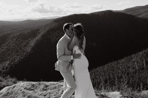 Quebec Elopement Photography in Charlevoix