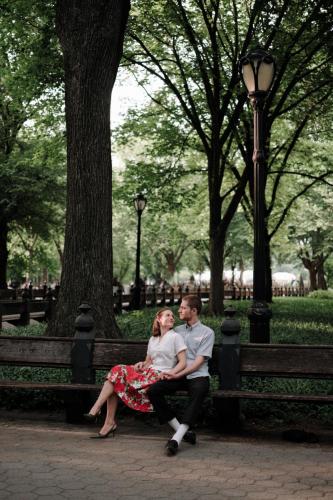 New York Couples Shoot in Central Park