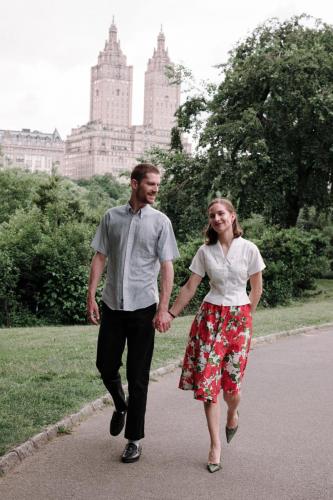 New York Couples Shoot in Central Park